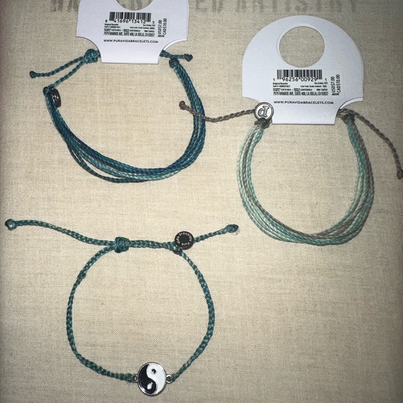 PERFECT BUNDLE OF 3 Pura Vida Bracelets. Ying Yang, TIDES, and UNDER THE SEA. - Picture 2 of 11